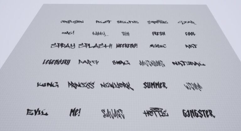 Graffiti Decal Package download