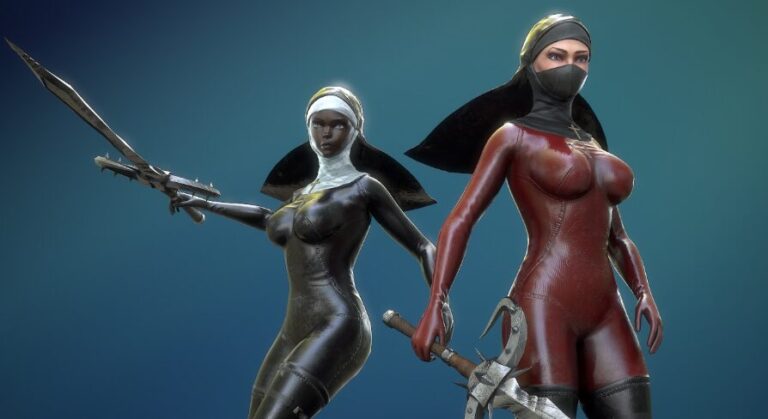 Latex Nun download