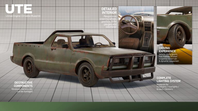UTE – Drivable Vehicles download