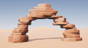 Stylized Desert Rocks download