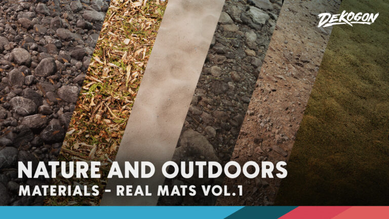 Realistic Materials Vol. 1 – Natural Surfaces (50+ Materials) download