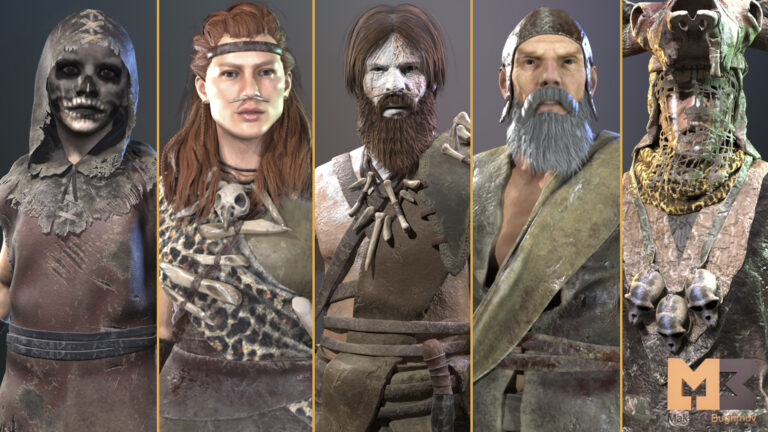 Primitive Characters (Pack) download