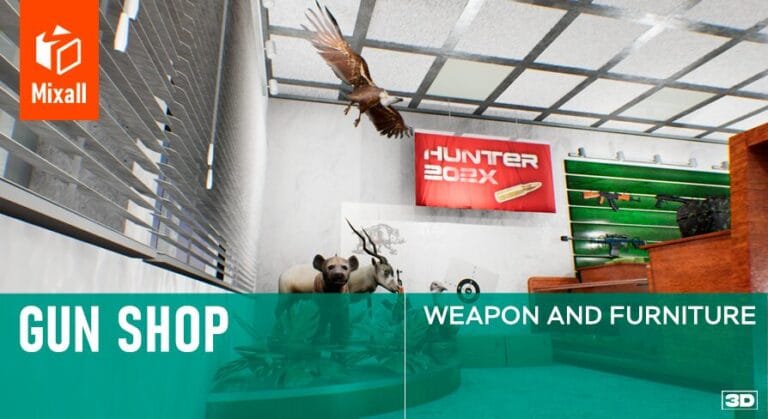 Gun Shop – weapon and furniture download