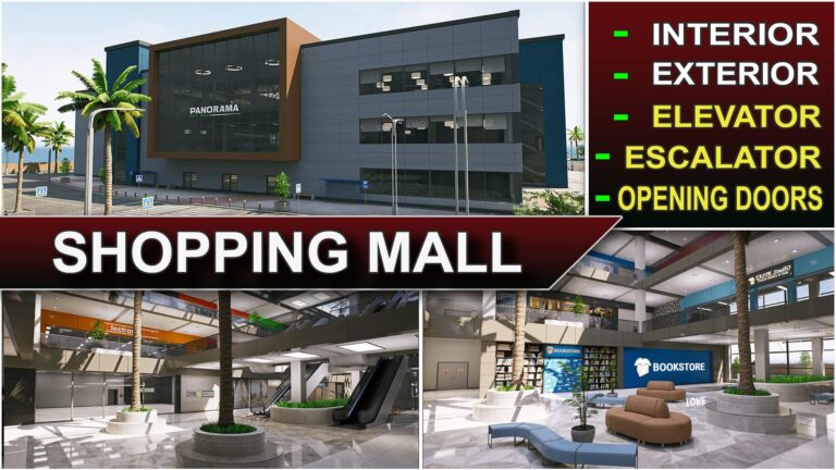 City Shopping Mall (MODULAR Environment) V 1.5 download