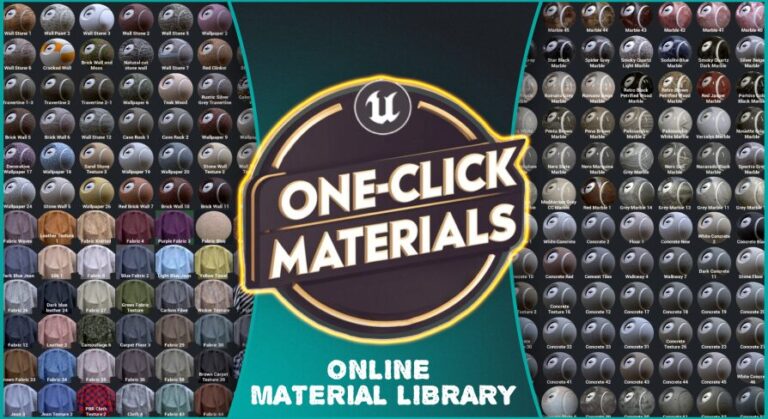 Online Material Library – 1600 PBR Materials download