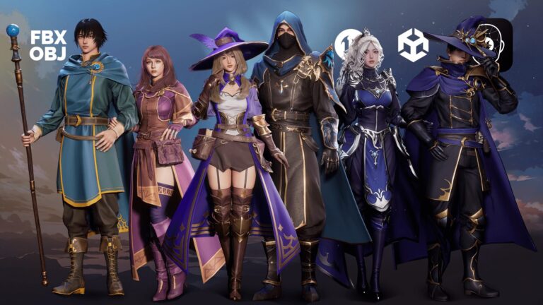 MMORPG Mages – Bundle download