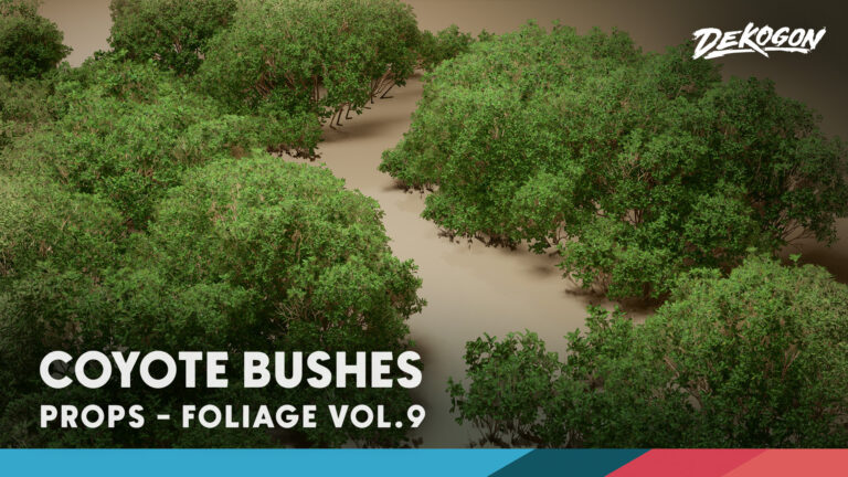 Foliage VOL.9 – Coyote Bushes (Nanite and Low Poly) download