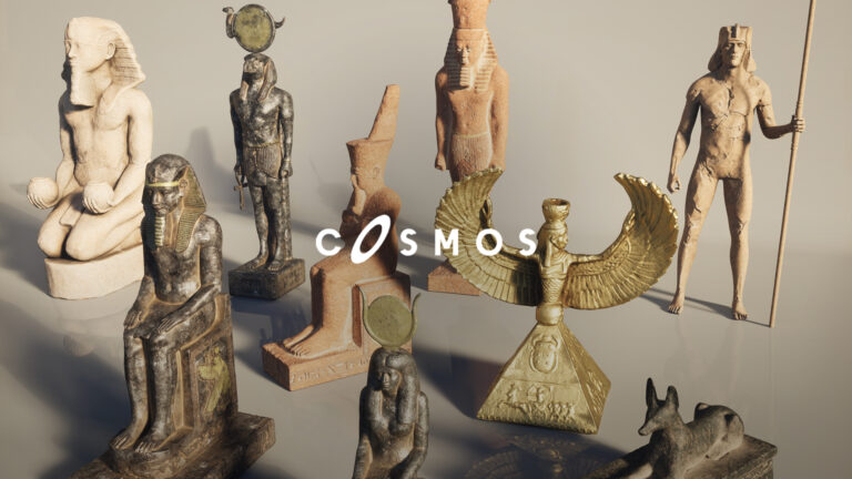 Egyptian Statues Pack ( Egyptian Statues Old Egypt Sculpt Ancient Old 3D Art ) download