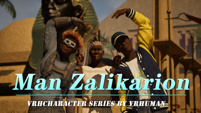 Black Man Zalikarion African Male Character NPC VRHC download