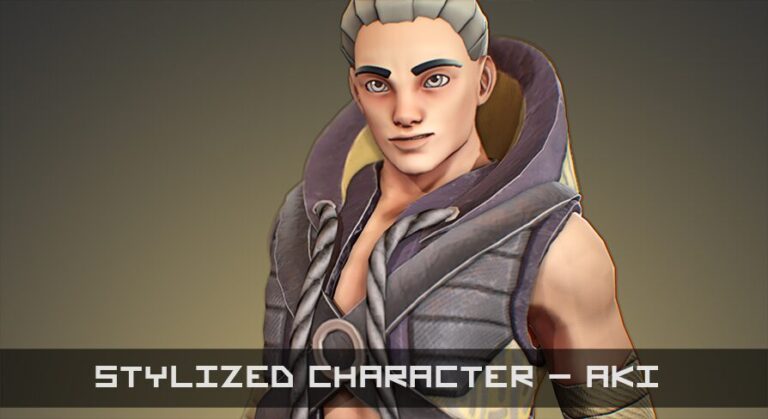 Aki – Stylized Character download