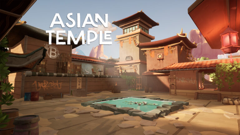 Stylized FPS Asian Temple ( Stylized Fps Asian Temple Stylized Asian Temple 3D ) download