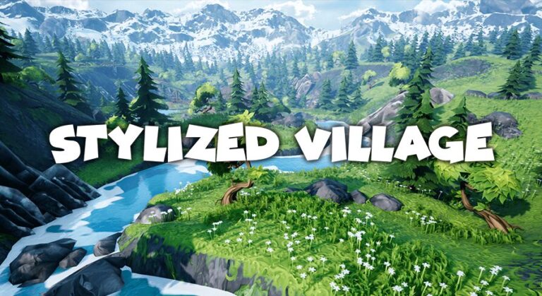 Stylized Village download