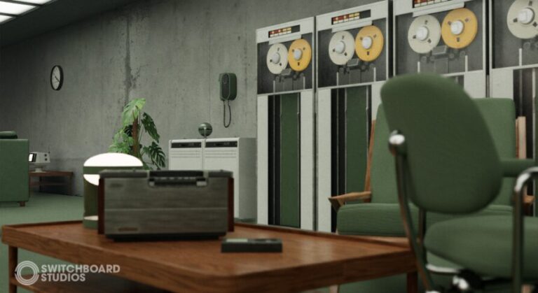 Mid-century Brutalist Data Centre download