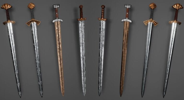 Viking Weapons and Shields Kit download