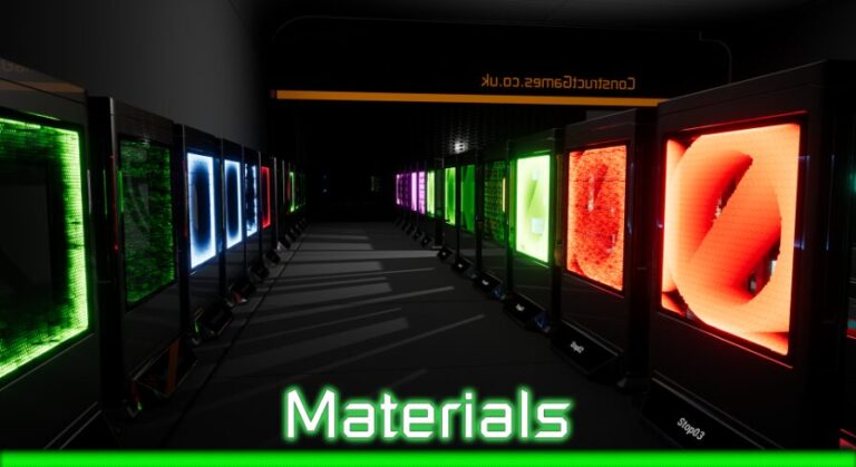 Advanced Parallax Holograms Pack – Optimized Cyberpunk Materials Volume 2 download