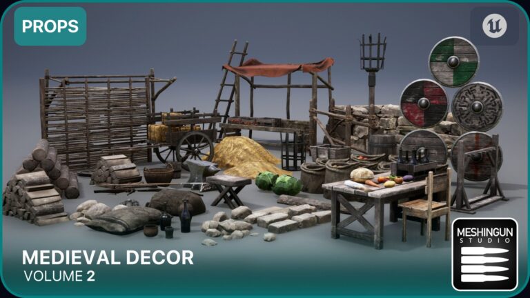 Medieval Props Pack download