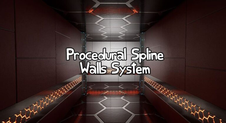 Procedural Spline Walls System download