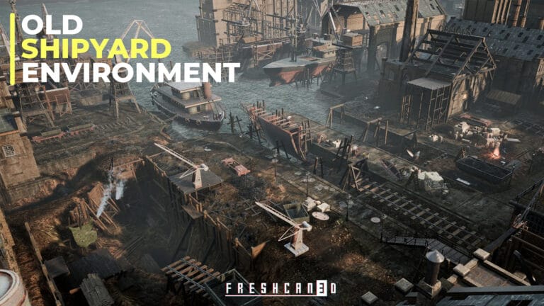 Old Industrial City and Shipyard & Industrial Interiors (Industrial Town) download