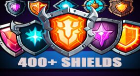 400+ – Shield SPRITES download