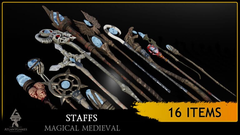 ROG Magical Two-Handed Staffs download