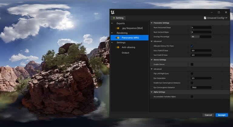 Panoramic Render Pass download