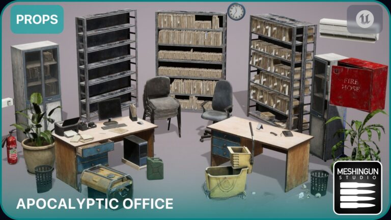 Apocalyptic Office Props Vol1 download