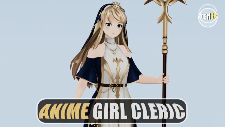 Anime Girl Cleric download