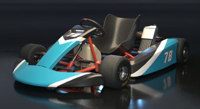 Replicated Drivable Gokart download