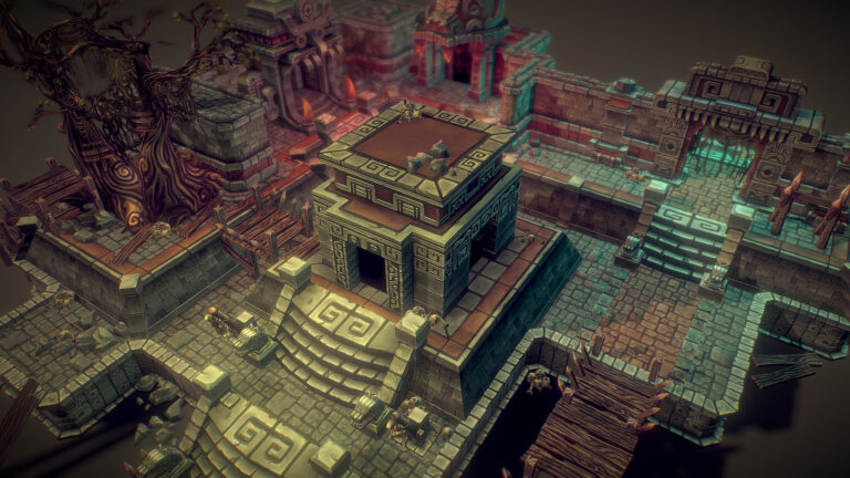 Mayan Temple – Hand Painted Series download