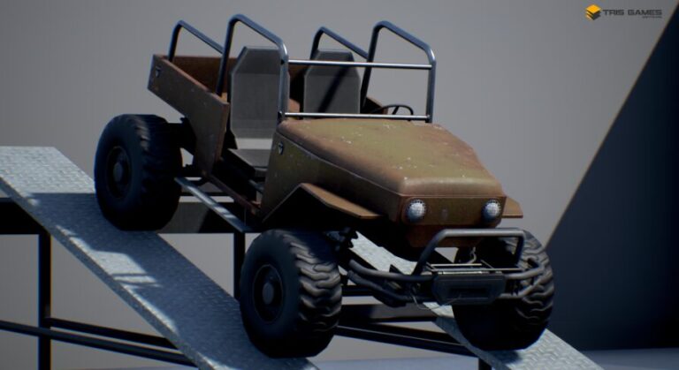 Drivable  Buggy Vehicle / Interior / Light System download
