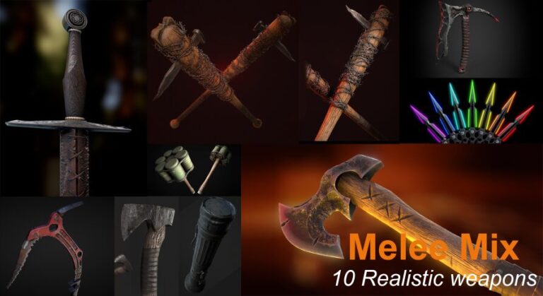 Melee Mix Pack – 10 Items download