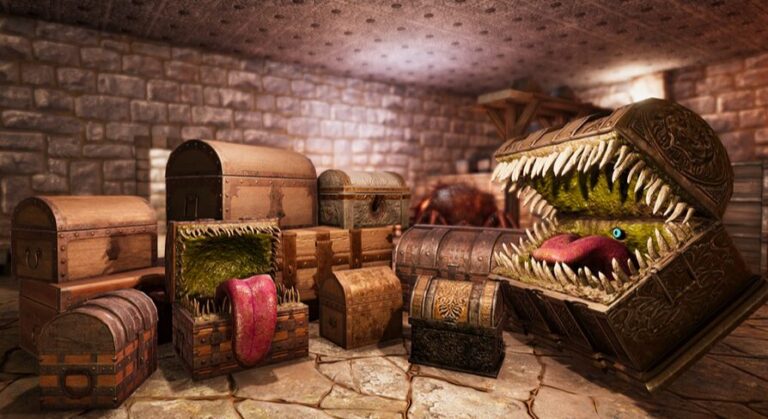Mimics, Chests, Gold & Gems download