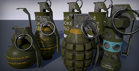 Classic US Grenades download