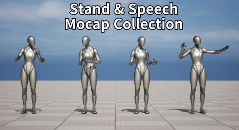 Stand & Speech Mocap Collection download