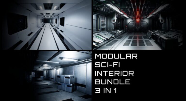 Modular Sci-Fi Interior Bundle download
