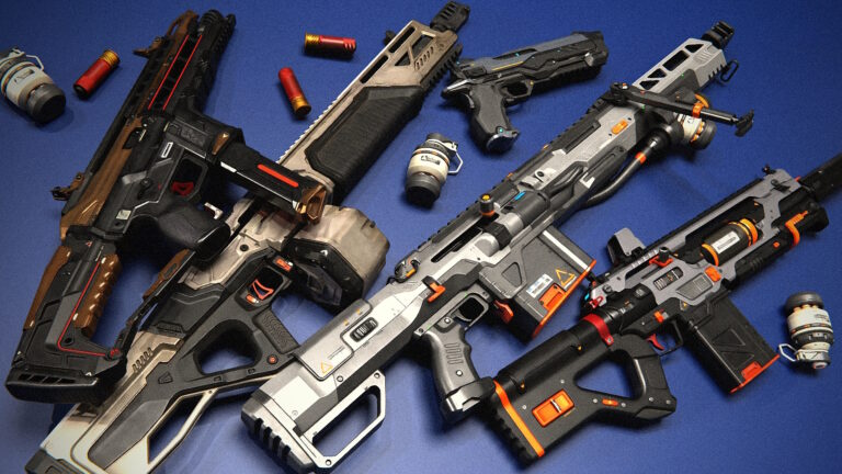 SCI FI WEAPON PACK Vol.01 download