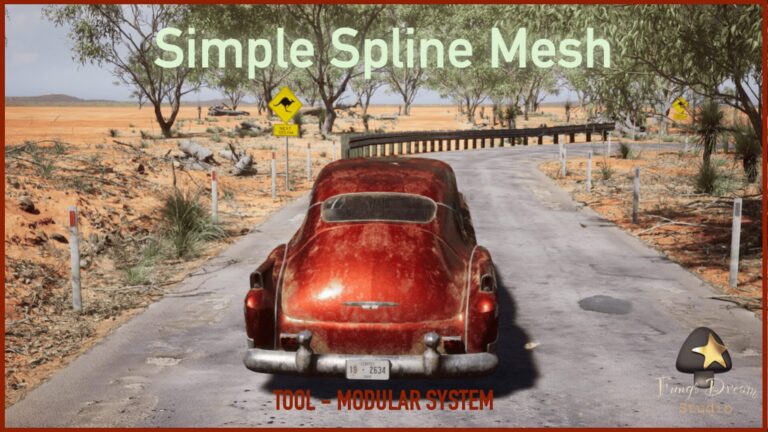 Simple Spline Mesh (Tool / Modular System) download