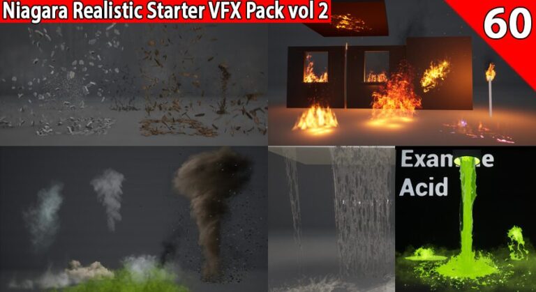 Niagara Realistic Starter VFX Pack 2 download