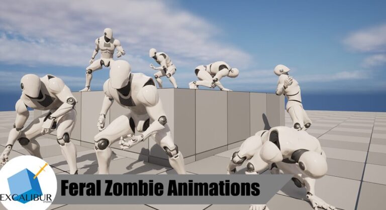 Feral Zombie Animations download