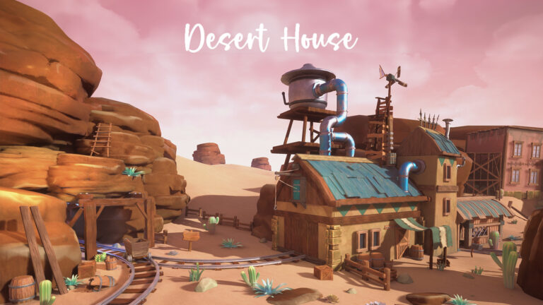 Stylized Desert House ( Stylized Stylised Desert Cave Cave Sand Sand Sand ) download