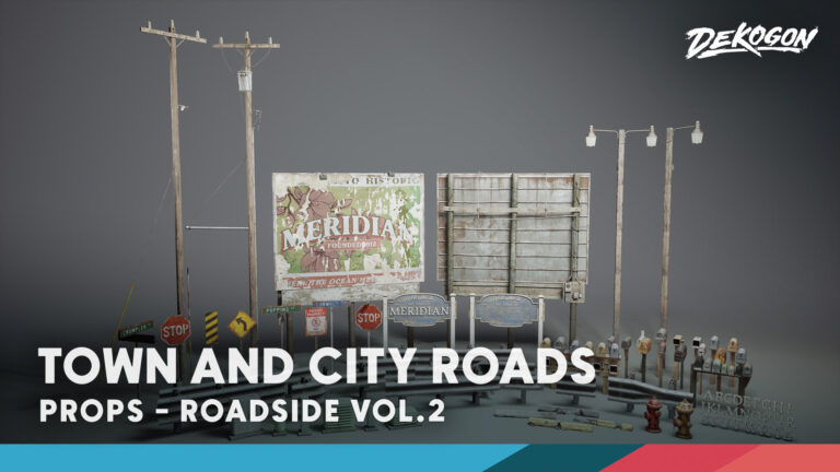 Roadside VOL.2 – Town and City (Nanite and Low Poly Versions) download