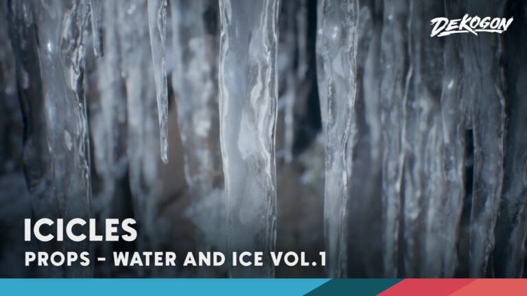 WATER & ICE VOL.1 – Icicles (Nanite and Low Poly) download
