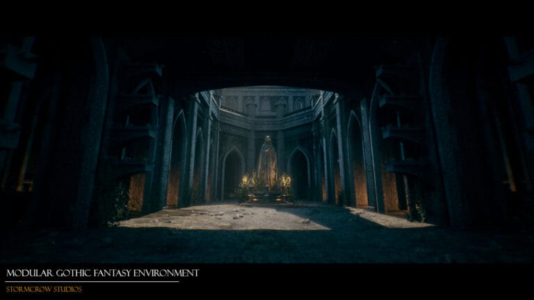 Modular Gothic/Fantasy Environment download