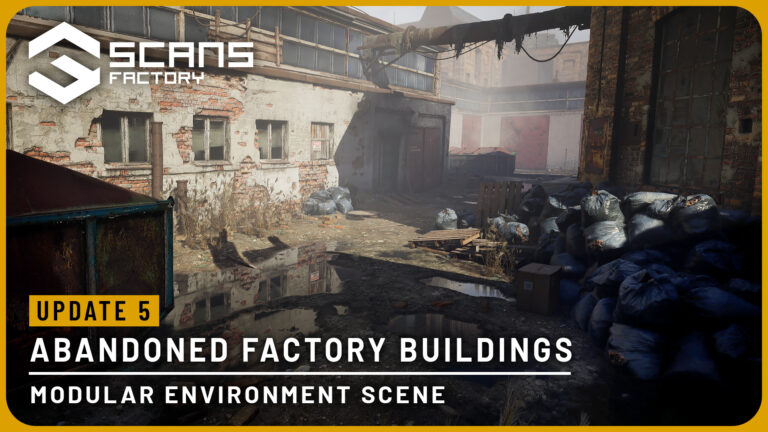 [SCANS] Abandoned Factory Buildings – Day/Night Scene download