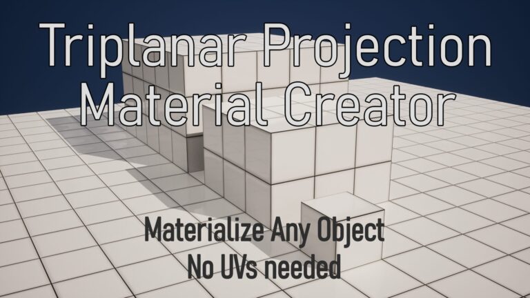 Triplanar Projection Material Creator | Materialize Any Object – No UVs Needed download