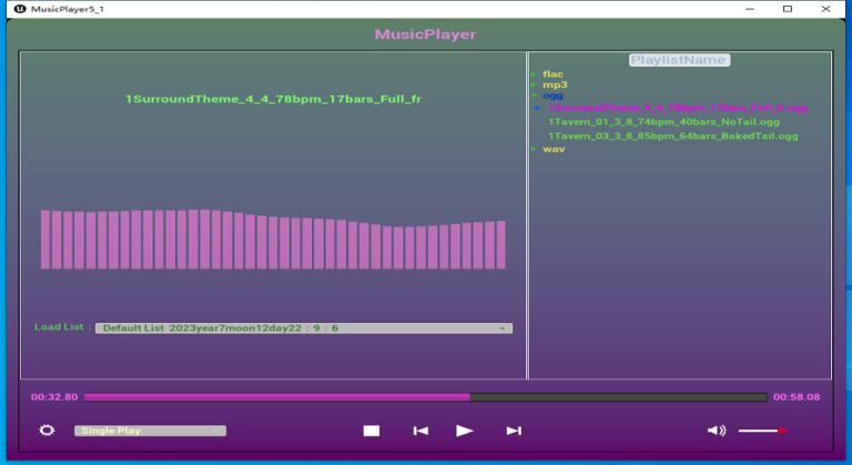 Local music player download