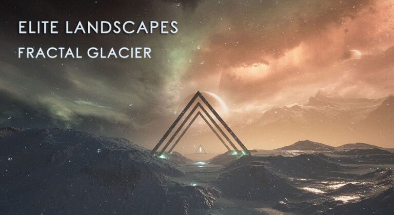 Elite Landscapes: Fractal Glacier download