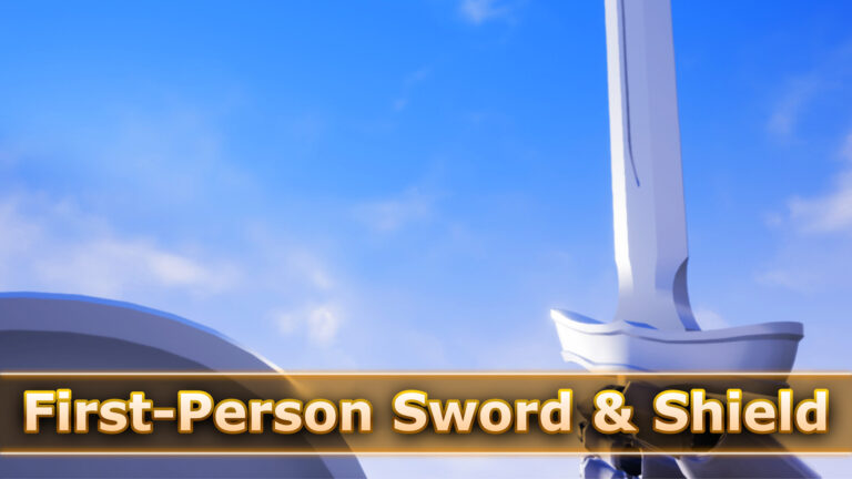 Sword and Shield First Person Animation Set download