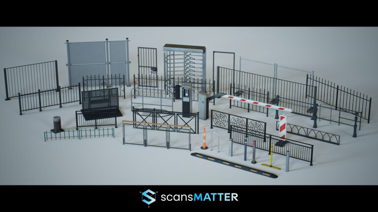 Mega Barriers Kit – Game-Ready, Modular Barriers download