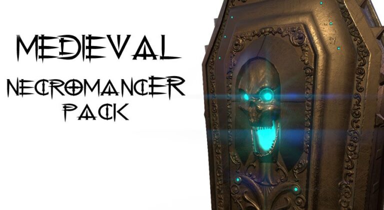 Medieval Necromancer Prop Pack download